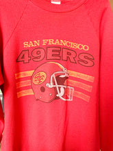 Load image into Gallery viewer, 80s SF 49ERS raglan crewneck
