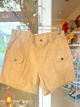 Load image into Gallery viewer, 60s pocket front camel shorts
