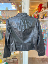 Load image into Gallery viewer, 90s DKNY leather moto jacket
