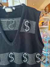 Load image into Gallery viewer, I’m seeing dollar signs knit vest
